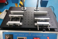 Le CEI 60065 2014 machines d'équipement de test visuel d'audio de la clause 5,1/d'essai d'abrasion inscription de label