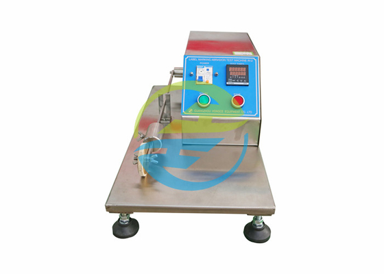 Machine de repérage d'essai d'abrasion du label IEC60730-1 avec la roue de frottement de Φ65*7.5mm