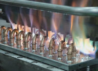 machine de soudure automatique de la flamme 3D pour tube en U 12s/pc d'échangeurs de chaleur de climatisation le petit