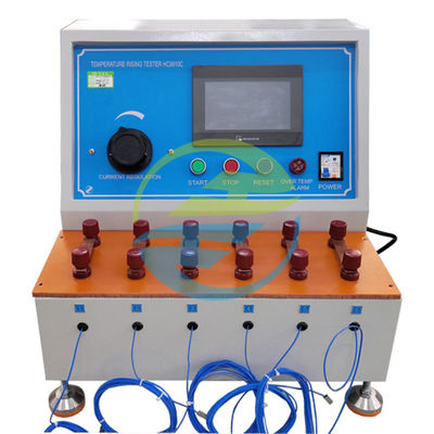Bon prix Le testeur de hausse de température à 6 stations est conforme à la norme IEC 60898-1 Voltage d'essai standard < 12 V en ligne