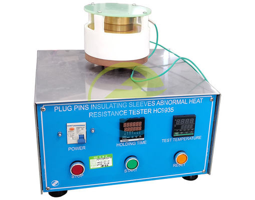 Bon prix Testeur standard de conformité IEC60884 avec bouton en laiton de 20 mm et distance de 7 ± 0,5 mm pour les essais de manchon isolant en ligne