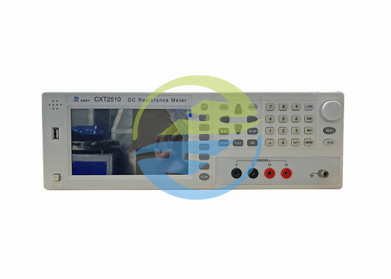 0.01uΩ - exactitude 0,02% de Resistance Meter Basic de conducteur d'équipement d'essai du câble 10MΩ