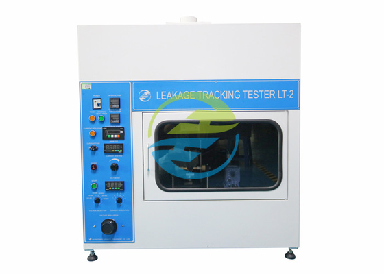 Opération de essai de cheminement de bouton de tension de l'appareil de contrôle 0~600V de fuite d'équipement d'essai de l'inflammabilité IEC60112