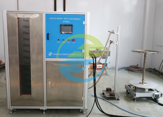 Équipement d'essai IP IEC 60529 Épreuve de jet d'eau de type ouvert pour IPX5 / IPX6