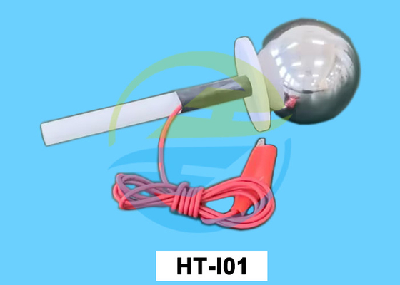 Bon prix Équipement d'essai IP sonde d'essai A en poignée en nylon et boule en acier IEC60529 IP1 en ligne
