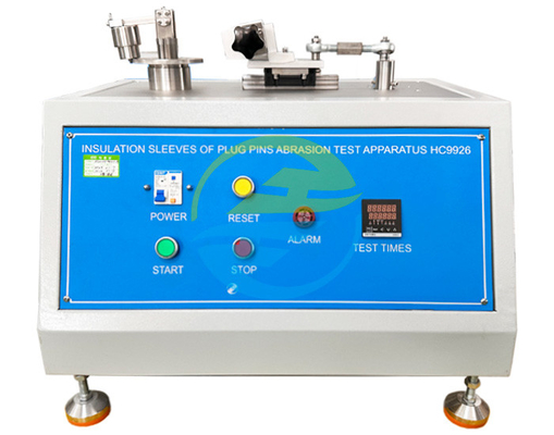 HC9926 Testeur d'abrasion de gaine d'isolation par prise de courant Equipement d'essai CEI 999,999 Cycles 4N Pression de précision Garde de sécurité d'appareil électroménager intelligent
