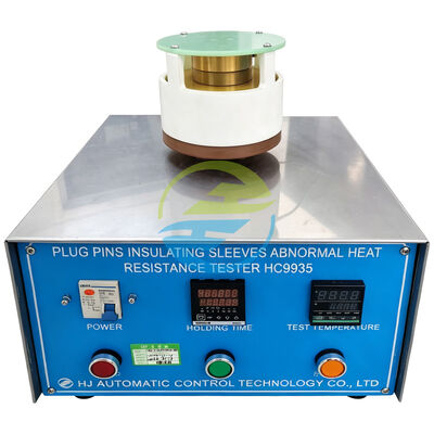 Bon prix Appareil de Test de résistance à la chaleur anormale, manchon d'isolation de broche de prise IEC 60884 pour Test de conformité de prise de courant en ligne
