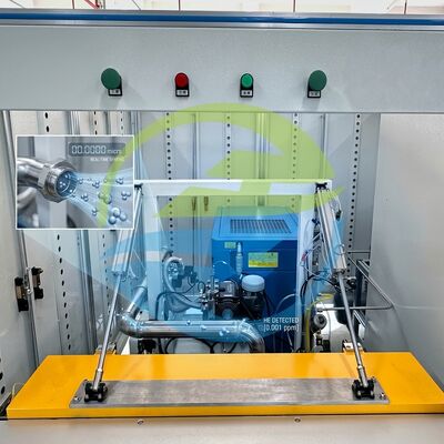 Bon prix Système industriel de détection de fuites d'hélium offrant un préchauffage rapide pour un fonctionnement continu En ligne