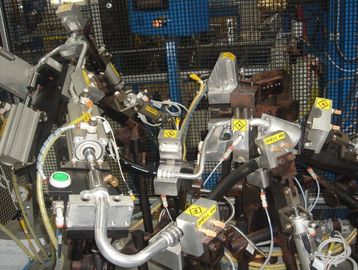 Bon prix Automatiquement l'équipement d'essai de fuite d'hélium de bloc supérieur pour le climatiseur canalise l'exactitude 1.0E-5mbar.l/s en ligne